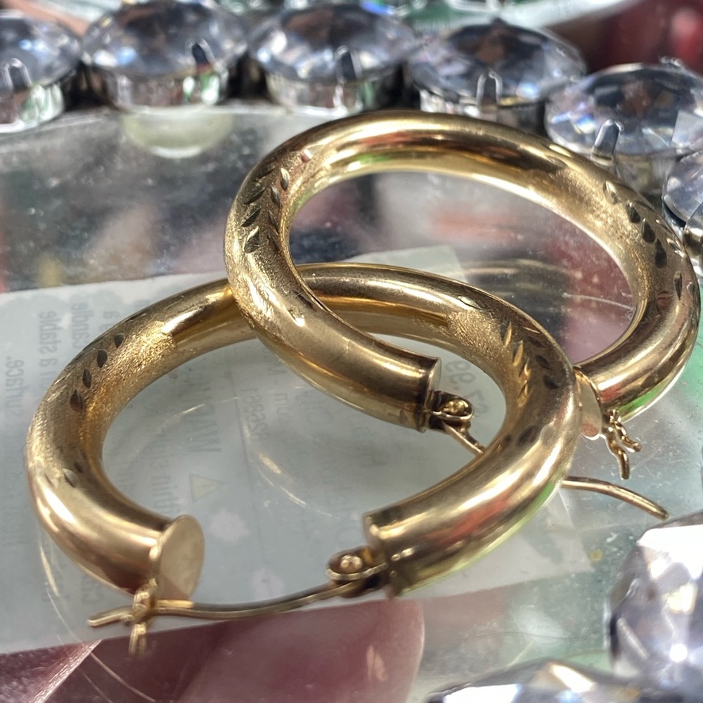 Real 14kt gold Earrings